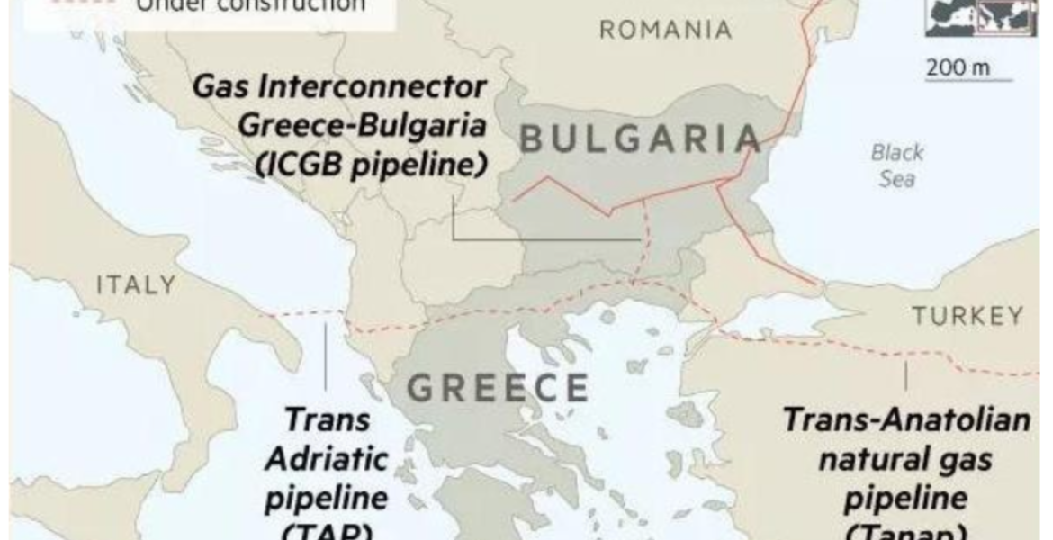 gas interconnector greece-bulgaria (ICGB pipeline)