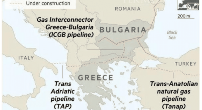 Greece-Bulgaria gas pipeline to end Russian dependence nears completion