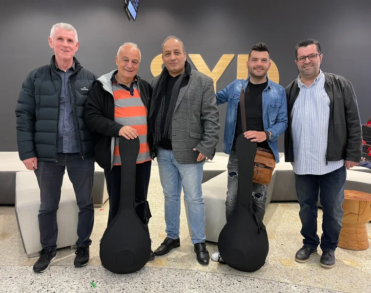 POLYKANDRIOTIS: Greek bouzouki music legend lands in Australia 13