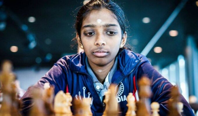 Indian girl chessmaster Vaishali wins Chess competition in Greece 1