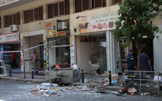 Three injured in shop blast in central Athens 5