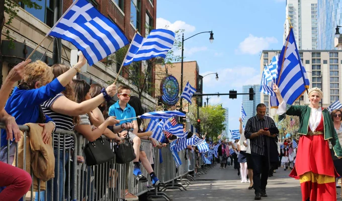 Chicago Greek Heritage parade marches for 200 years since Greek war of independence 13