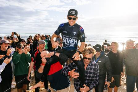 Greek Australian Jack Robinson claims hometown glory in Surfing | Margaret River Pro 2022 4