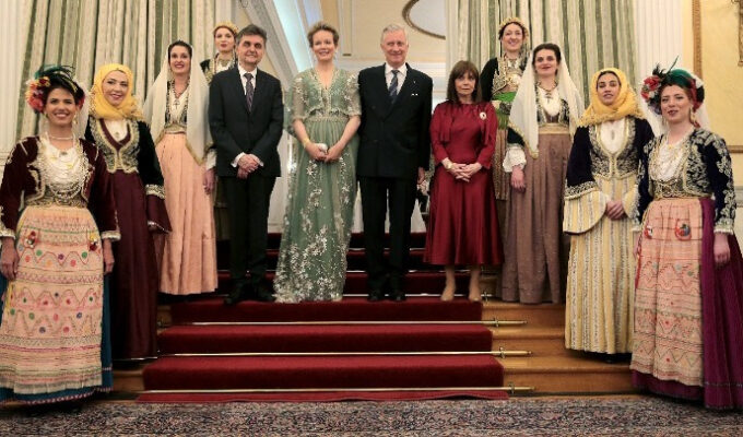 Greek President welcomes King Philippe and Queen Mathilde of the Belgians 10