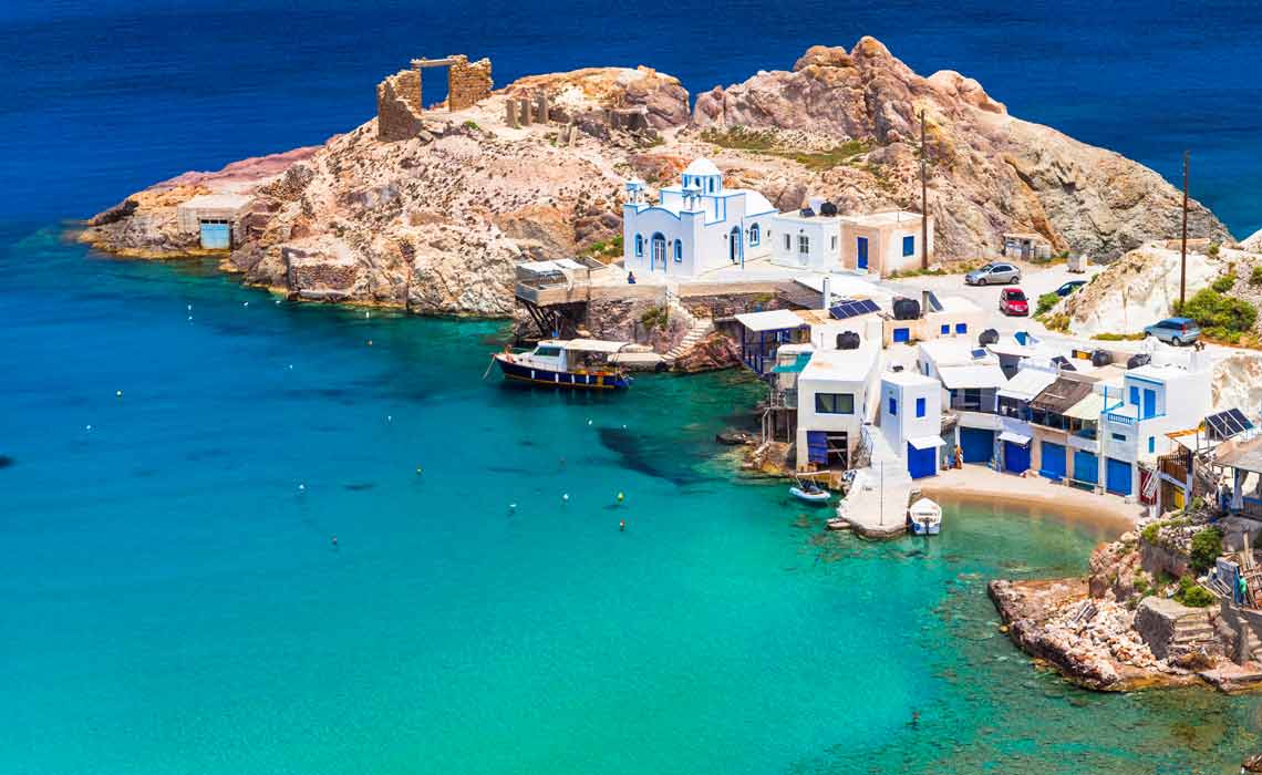 Milos Greece cyclades islands