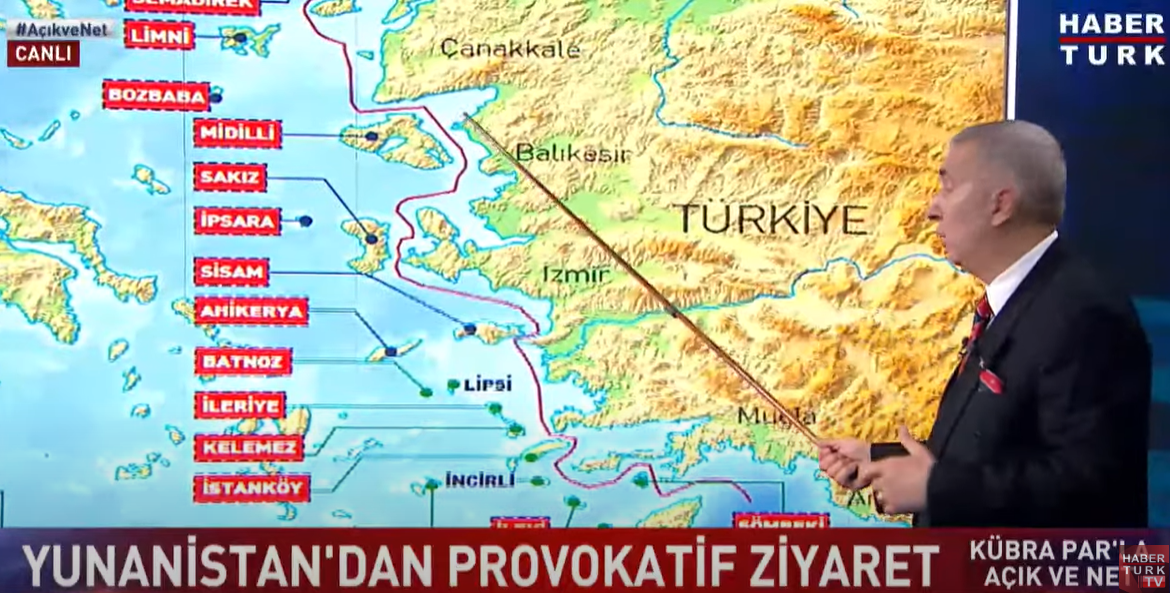 Turkish channel map haberturk