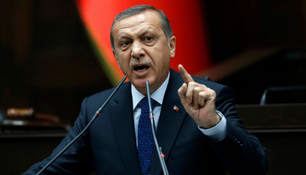 bizarro world President Recep Tayyip Erdoga. Image Credit: World Affairs