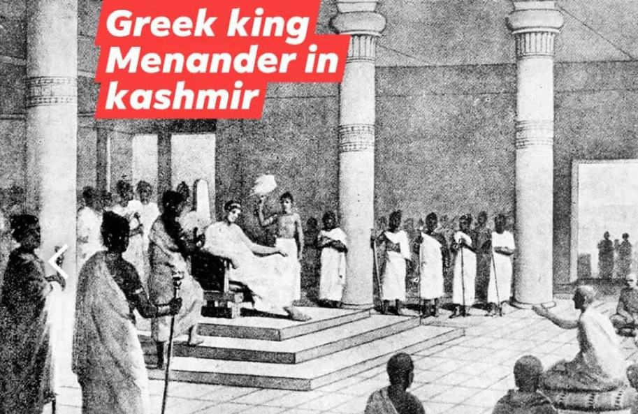 Menander Kashmir Ancient Greeks