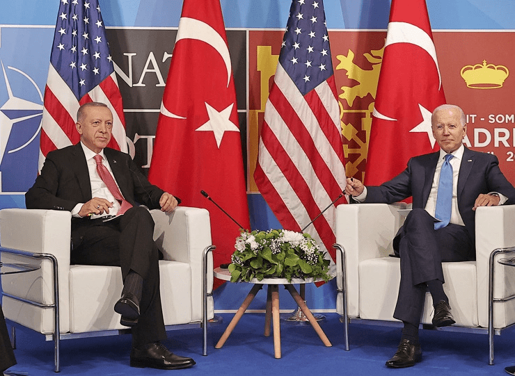 Recep Tayyip Erdoğan Joe Biden Athens