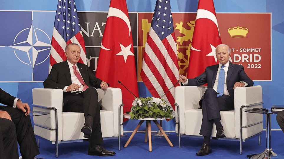 Recep Tayyip Erdoğan Joe Biden Athens