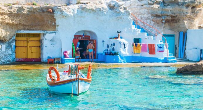 Milos is number one in Condé Nast Traveler's choices for 2024