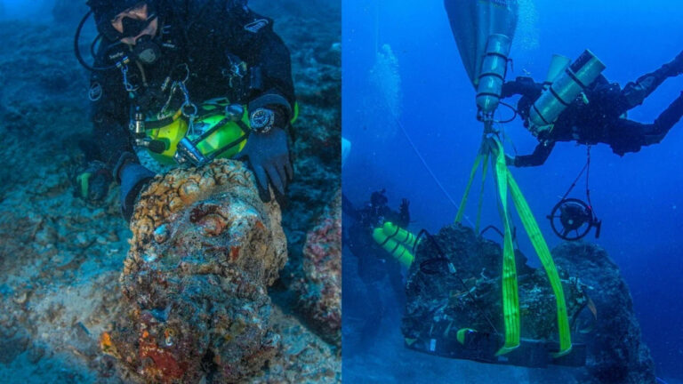 Head of Hercules Discovered in Ancient Antikythera Mechanism Shipwreck