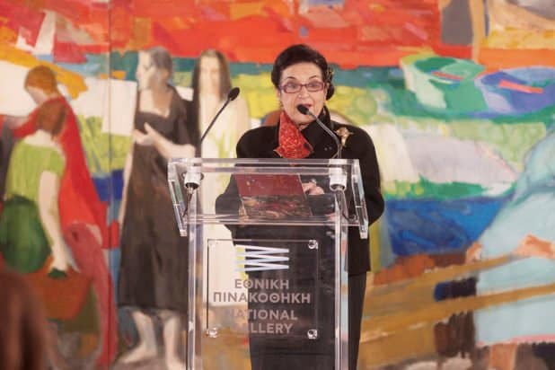 Internationally recognised National Gallery director Marina Lambraki-Plaka dies aged 83