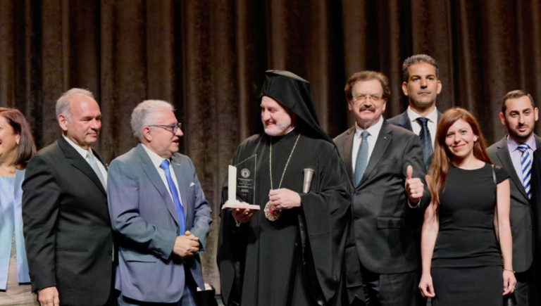 Archbishop Elpidophoros of America Attends the Greek Independence Day Gala