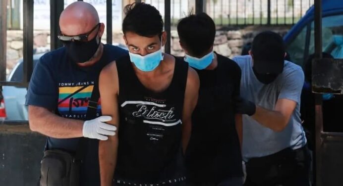 Afghani teenagers sent to prison over migrant centre fires on Lesvos