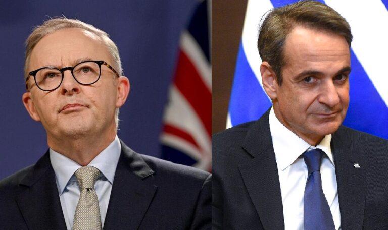 Australian Prime Minister invites Greek PM Kyriakos Mitsotakis to Australia