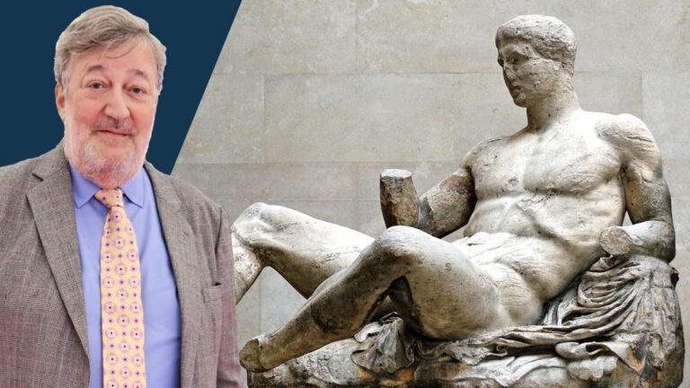 Stephen Fry asks Britain to be 'classy' and return Parthenon Sculptures