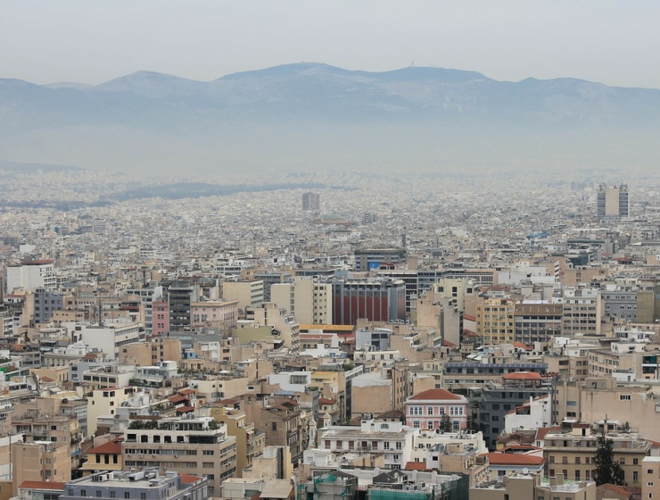 Athens air pollution