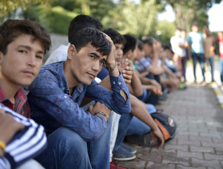 Afghani illegal immigrants in Turkey