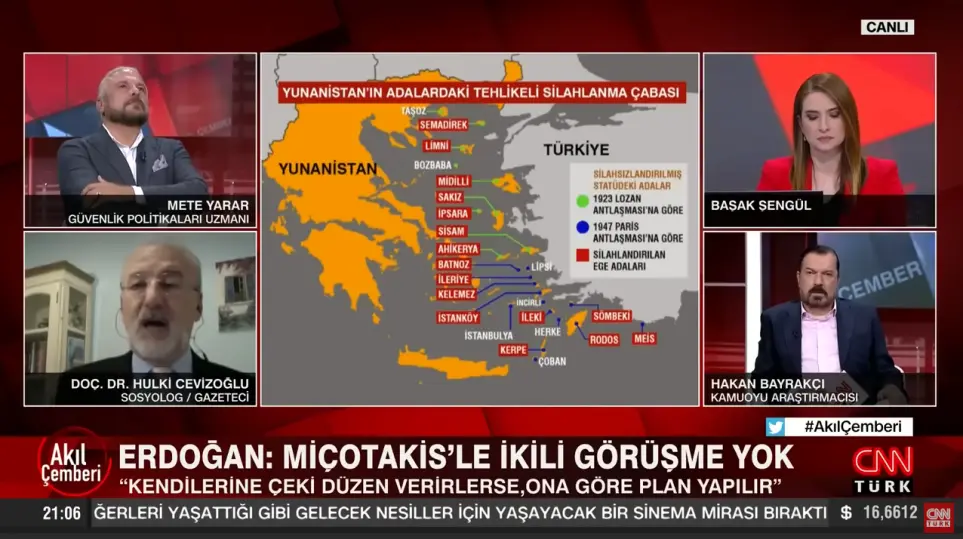 CNN Türk Hulki Cevizoğlu Kos Bodrum