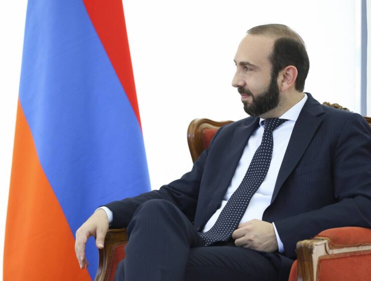 Armenian Foreign Minister Ararat Mirzoyan