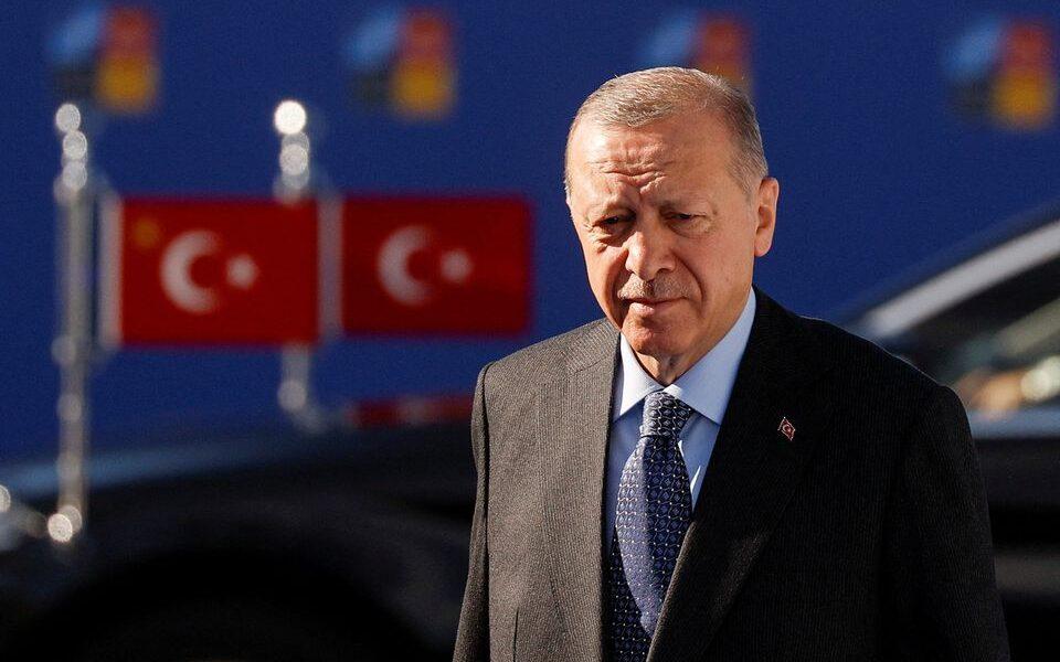 Turkey's President Recep Tayyip Erdogan attends a NATO summit in Madrid, Spain June 30, 2022. REUTERS/Susana Vera