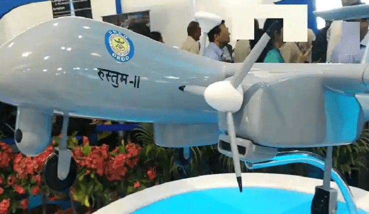 Indian Rustom drone