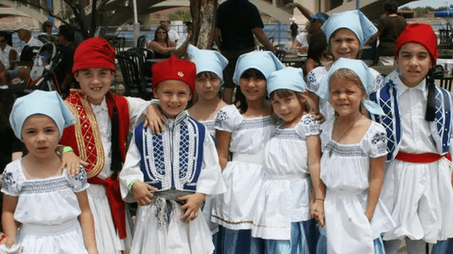Greek children greek population