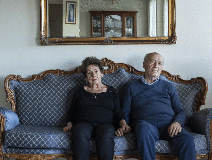 Greek Elderly Couple Australia