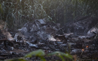Crashed Ukrainian Antonov was carrying 11.5 tons of military equipment