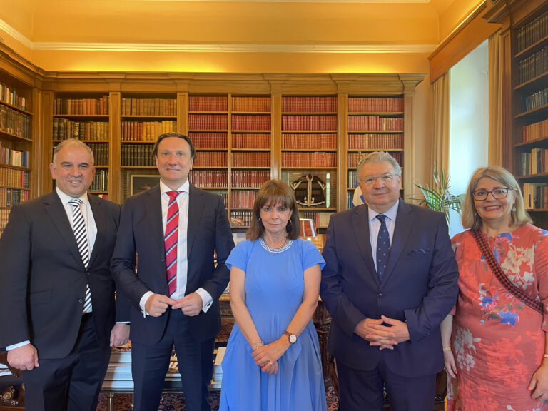 Greek President welcomes Greek Community Melbourne Board Members