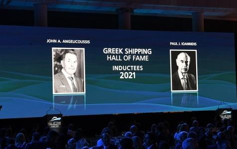 Greek shipping giants Angelicoussis, Ioannidis, inducted into the Hall of Fame