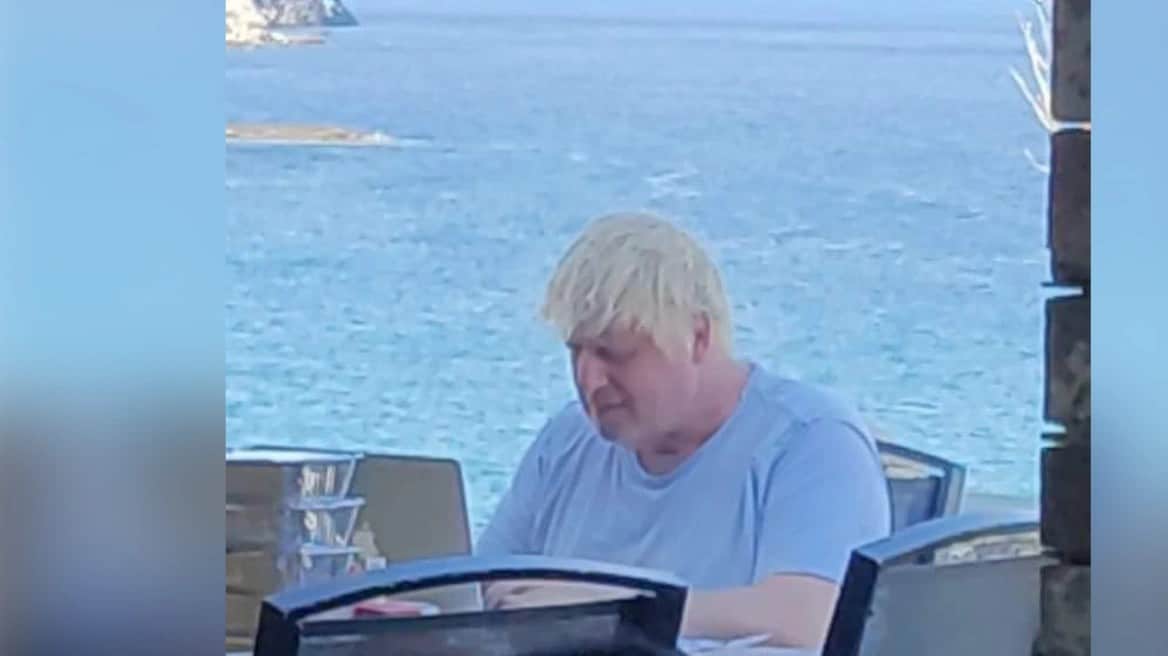 Boris Johnson Greece