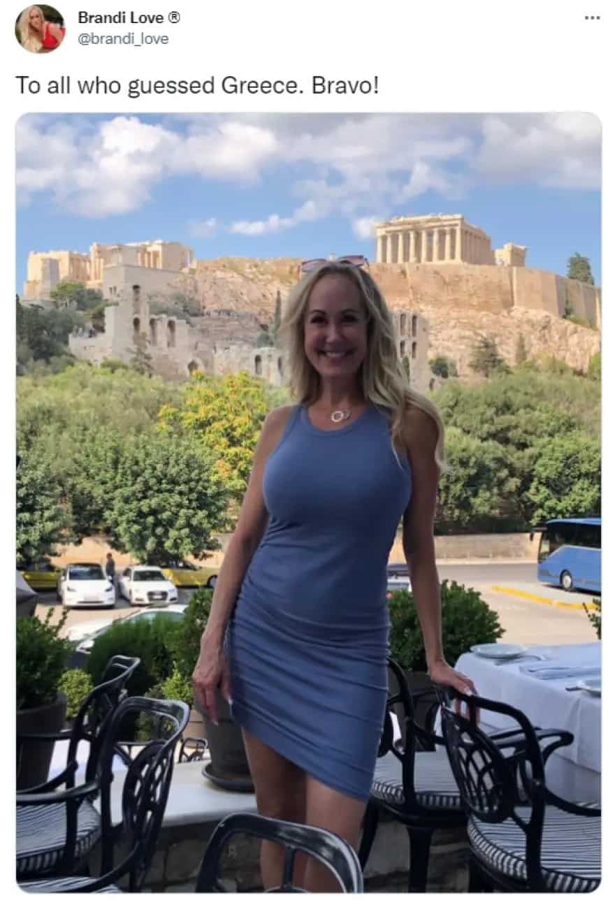 Famous Porn Star Brandi Love Loves Greece And Greek Soldiers! picture