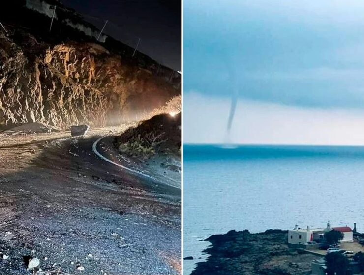 wild weather in greece