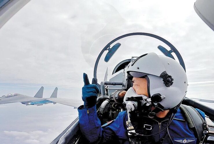 Chinese fighter jet pilot Taiwan