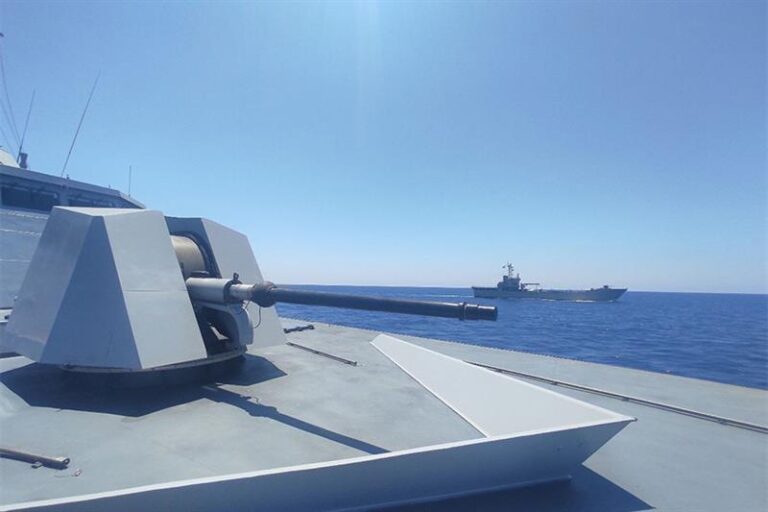Egypt, Greece naval forces carry out joint exercises in Mediterranean Sea
