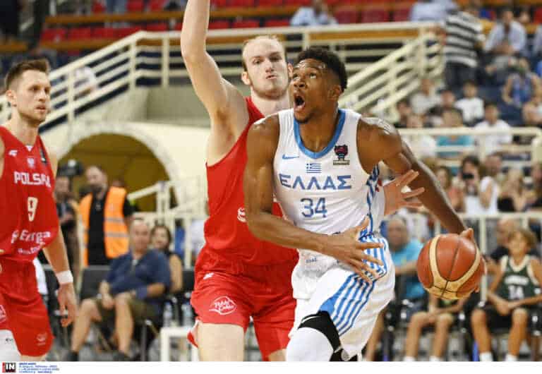 Giannis Antetokounmpo leads Greece to an easy win over Poland (video)