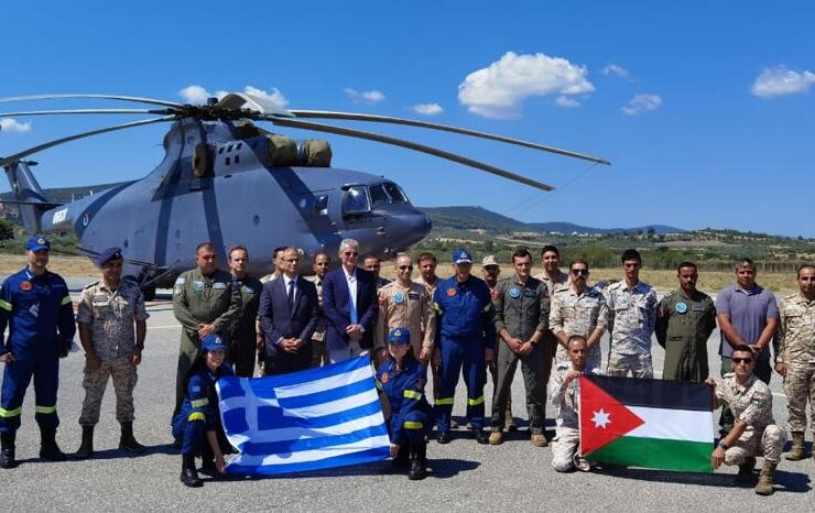 Jordan Greece Mi-26 helicopter