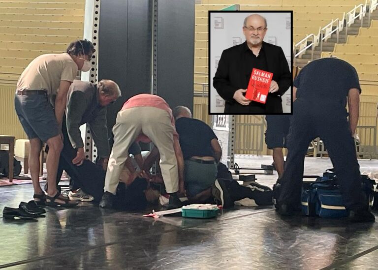 ASSASSINATION: Satanic Versus author Salman Rushdie stabbed 15 times on stage