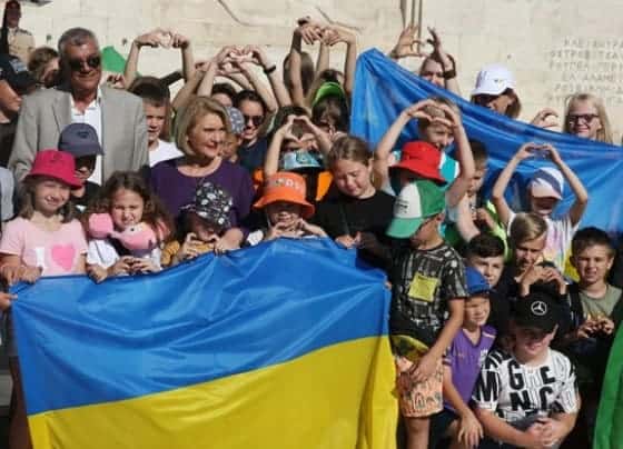 Greece gifts summer camp joy to some 140 Ukrainian children