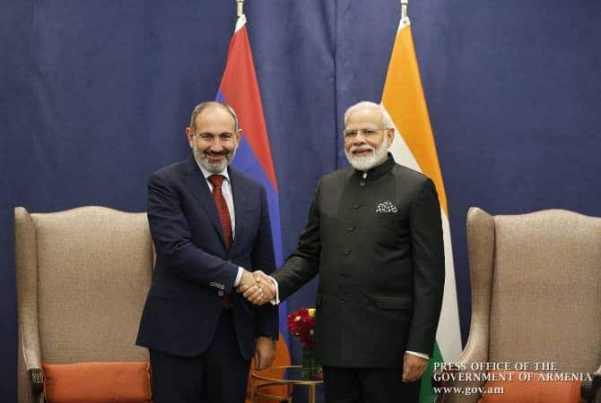 Pashinyan Narendra Modi Armenia India