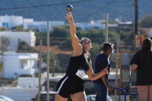 GNTO supports sports tourism in Greece Sifnos shot-put