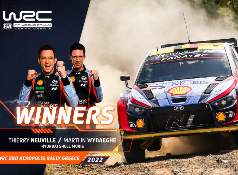 Thierry Neuville wins Acropolis Rally as Hyundai makes history