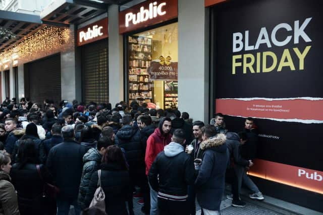 Black Friday Greece Greek sales shopping Public
