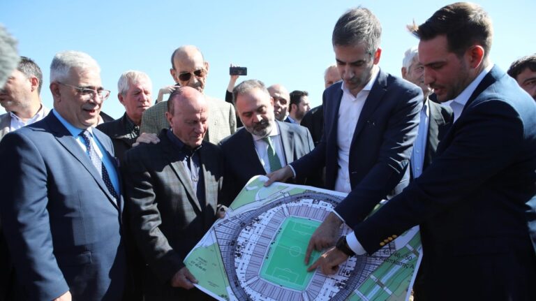 The new Panathinaikos stadium will be ready in 2026