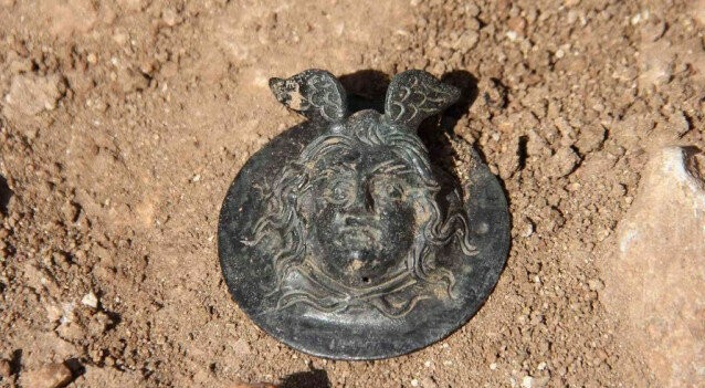 1,800-Year-Old Medusa Medal Unearthed in Turkey