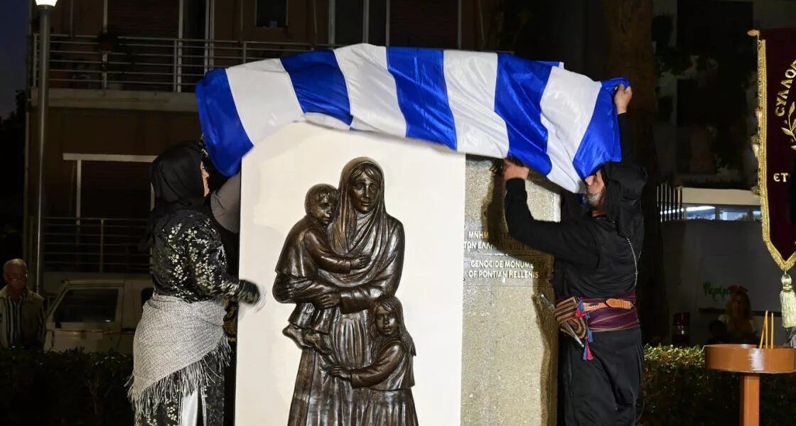 Pontian Greek Genocide memorial in Kos Town monument