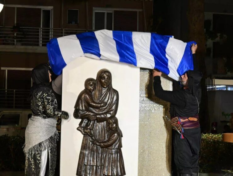 Pontian Greek Genocide memorial in Kos Town monument