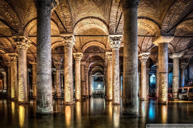 The Basilica Cistern of Constantinople